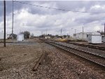 A view of the track and diamonds after the last repair.